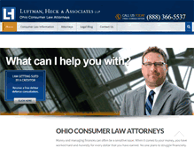 Tablet Screenshot of ohiodebthelp.com